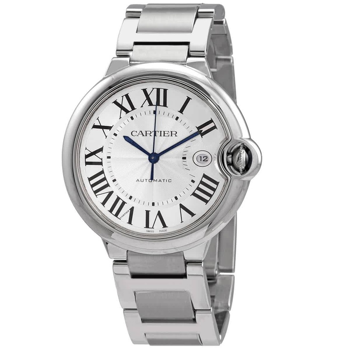 Photo: Cartier Ballon Bleu 42 Automatic White Dial Unisex Watch WSBB0049