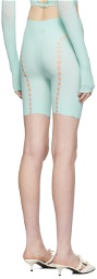 Poster Girl Blue Brianna Biker Shorts