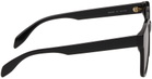 Alexander McQueen Black Graffiti Sunglasses
