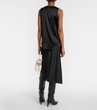 Brunello Cucinelli Silk-blend tank top