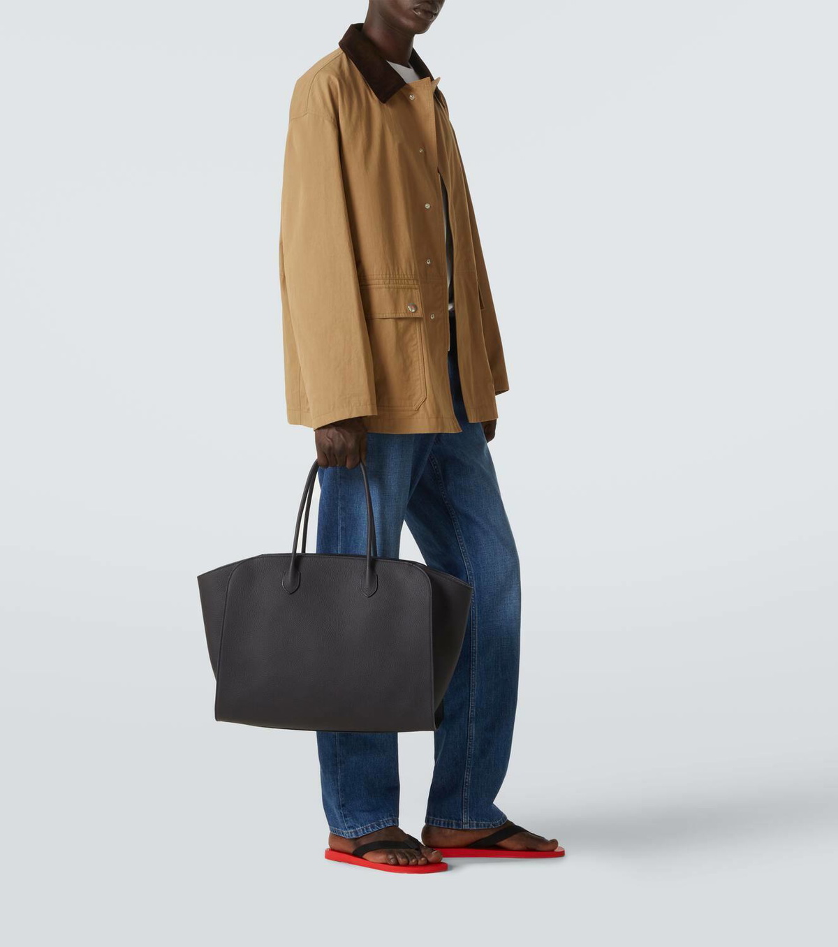 The Row Marlo leather tote bag The Row
