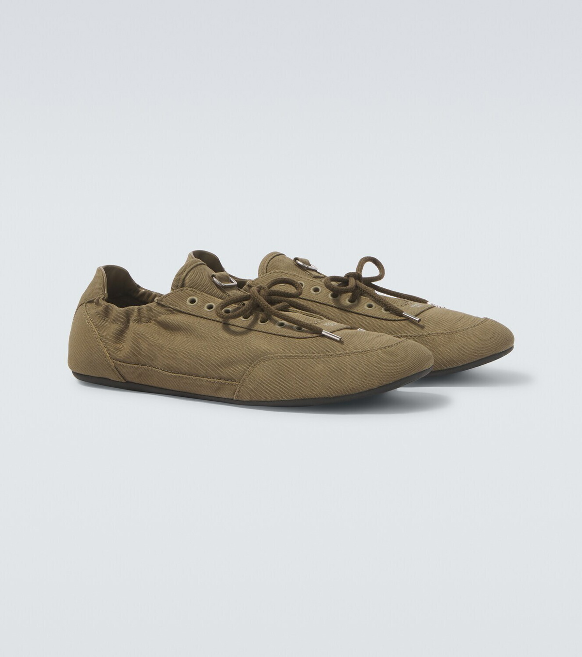 Prada Collapse canvas sneakers