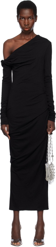 Photo: Paris Georgia Black Elemental Manahou Maxi Dress