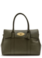 Mulberry Bayswater Small Grained Leather Shoulder bag - Green - One Size