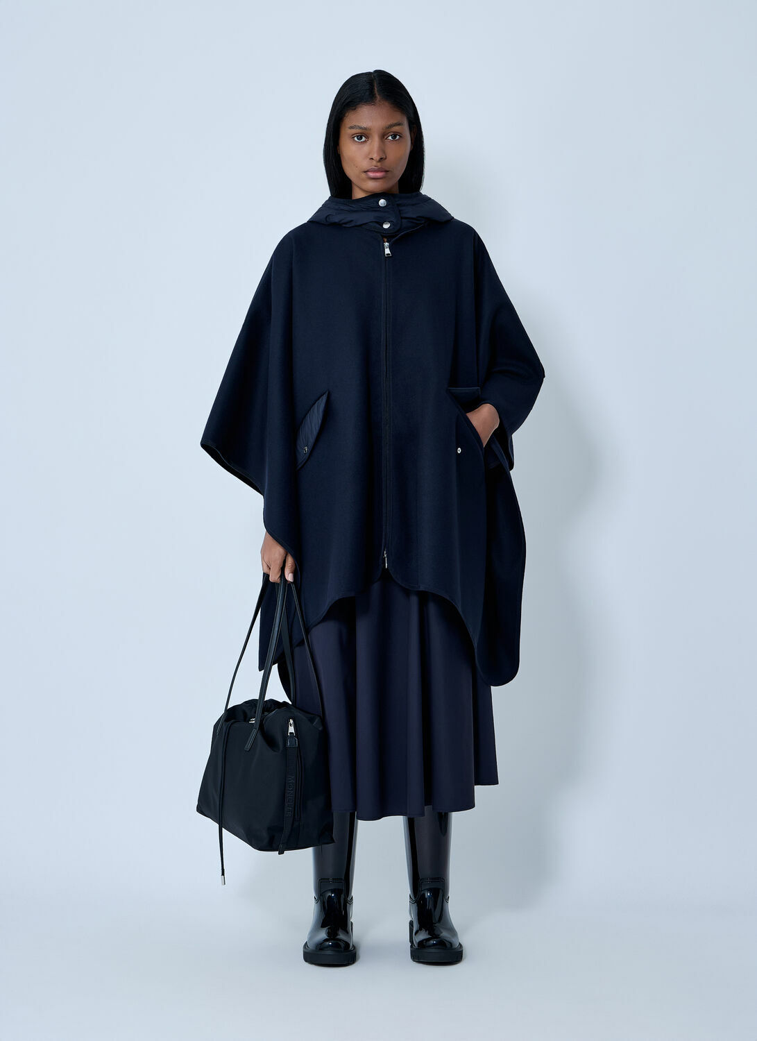 Moncler Hooded Cape