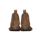 Marsell Brown Suede Fungaccia Chelsea Boots
