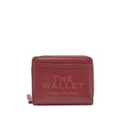 Marc Jacobs Women's The Mini Compact Wallet in Cherry