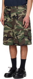 VETEMENTS Green Camo Cargo Pants