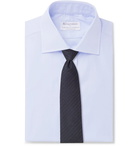 Kingsman - Turnbull & Asser Blue Prince Of Wales Checked Cotton Shirt - Blue