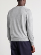 John Smedley - Bill Nighy Merino Wool Sweater - Gray