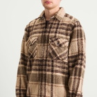 KAVU Men's McCord Creek Fleece Overshirt in Moonstone