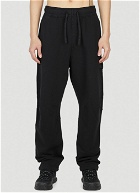Stone Island Shadow Project - Compass Patch Track Pants in Black