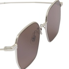 Gentle Monster Men's Bowly Sunglasses in Silver/Brown