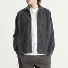 Kestin Men's Durno Overshirt in Charcoal Corduroy