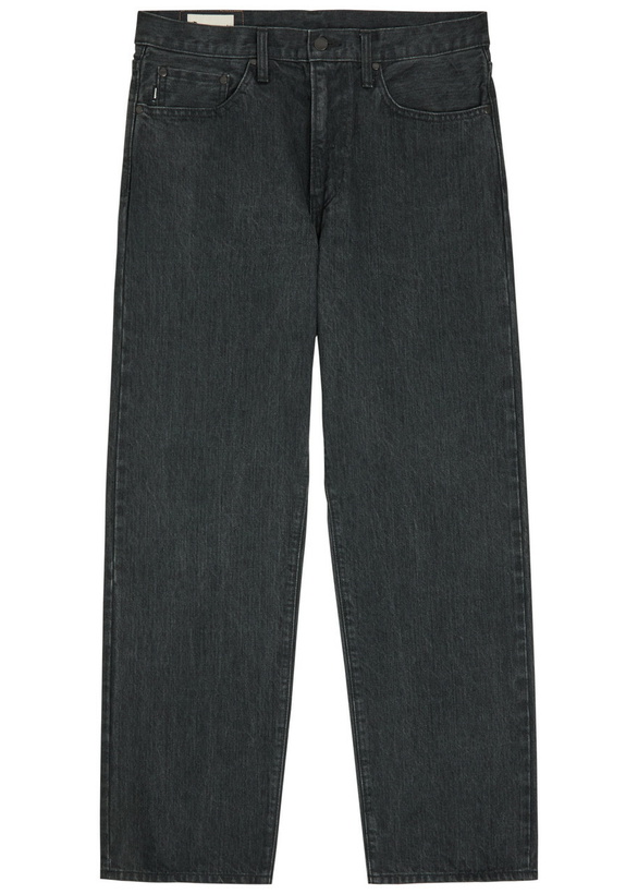 Photo: Vowels Straight-leg Denim Jeans Black