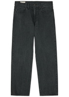Vowels Straight-leg Denim Jeans Black