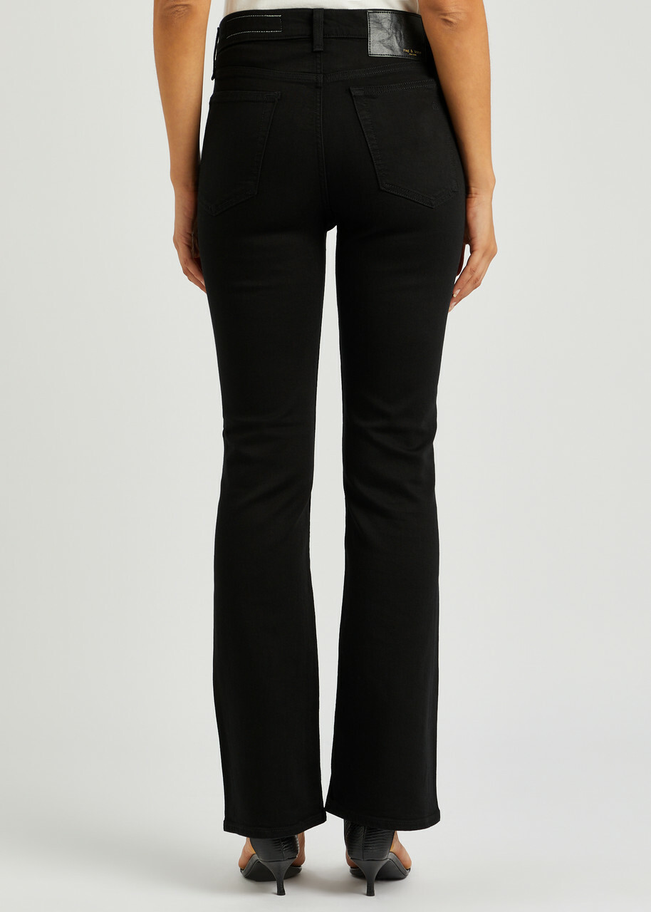 Rag & Bone Peyton Bootleg Jeans Black