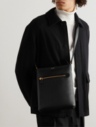 TOM FORD - Full-Grain Leather Messenger Bag