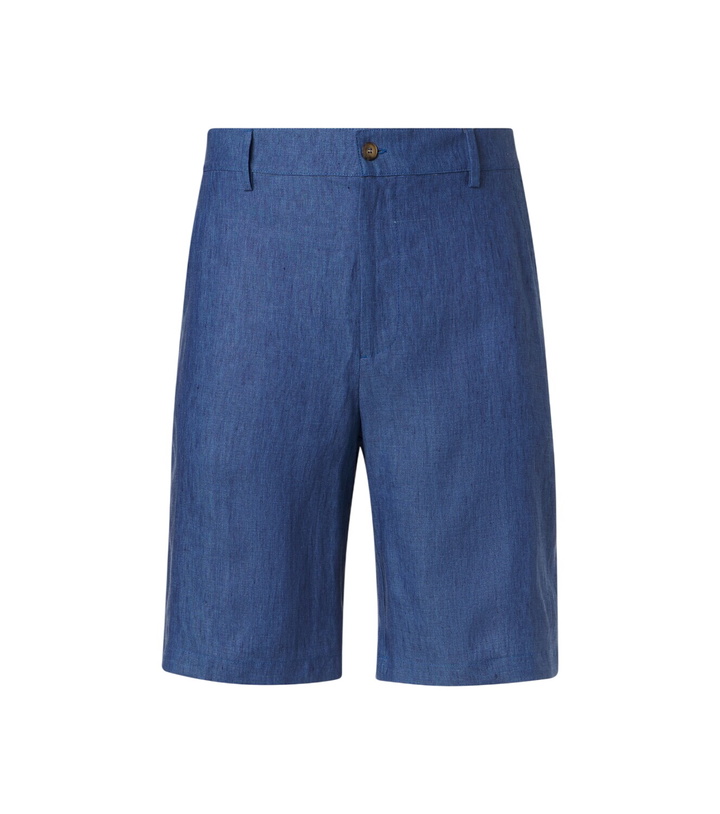 Photo: Canali Linen Bermuda shorts