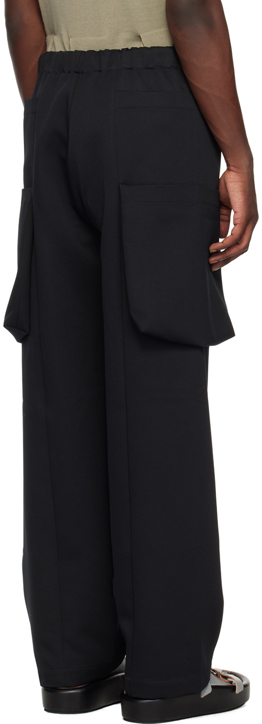 T/SEHNE SSENSE Exclusive Black Cargo Pants