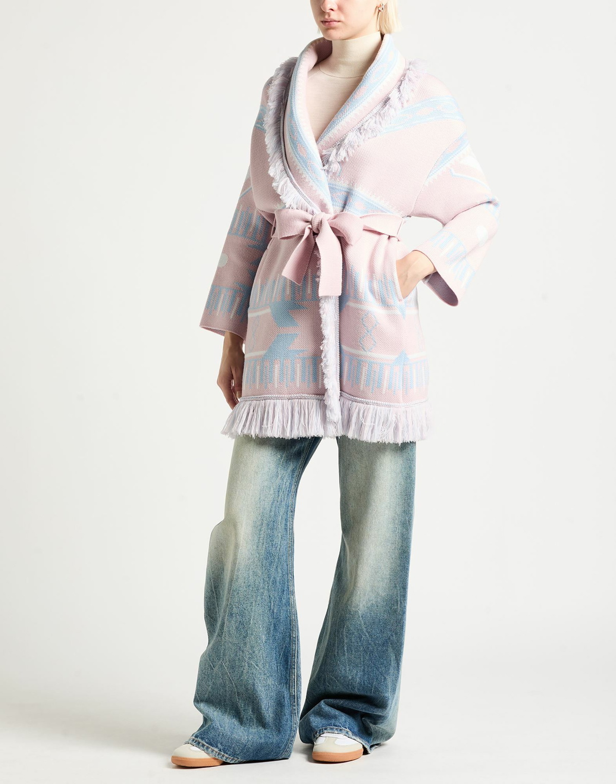 Charlott Womens Cardigan in Pink