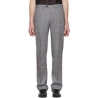 Missoni Blue Check Linen Trousers