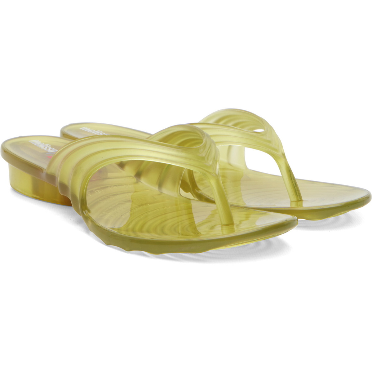 Diesel Yellow Mellisa Edition Sculptural Flip-Flops