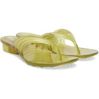Diesel Yellow Mellisa Edition Sculptural Flip-Flops