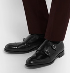 Grenson - Hanbury Monk-Strap Shoes - Men - Black