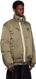 sacai Khaki Insulated Jacket