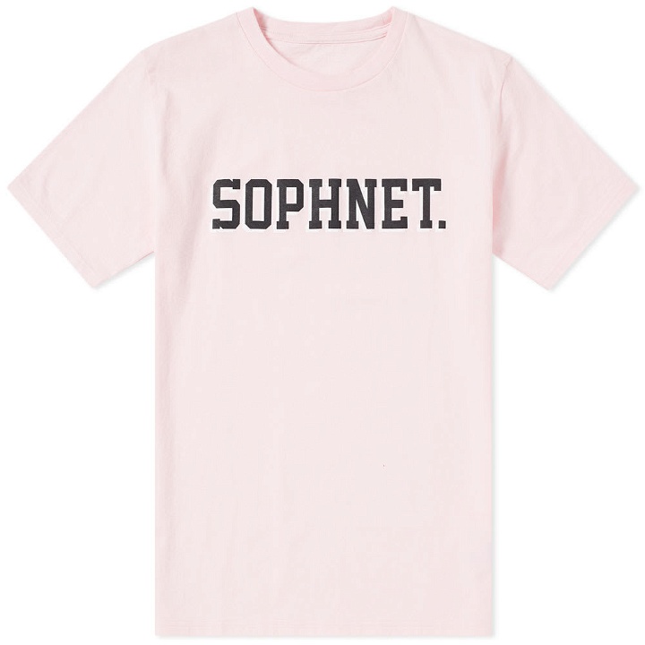 Photo: SOPHNET. College Logo Tee Pink