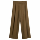 SIR. Women's Sartoria Belted Trouser in Chocolate Marle