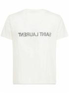 SAINT LAURENT - Printed Cotton T-shirt