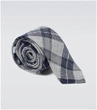 Thom Browne - Checked knit wool tie