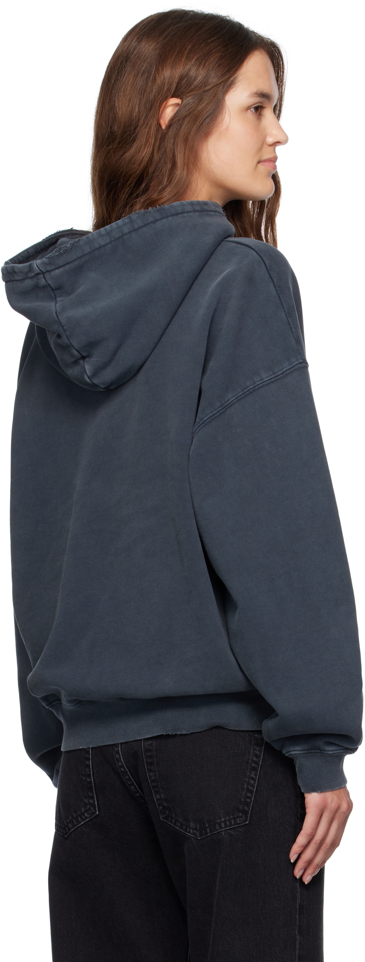 ANINE BING Gray Harvey Hoodie