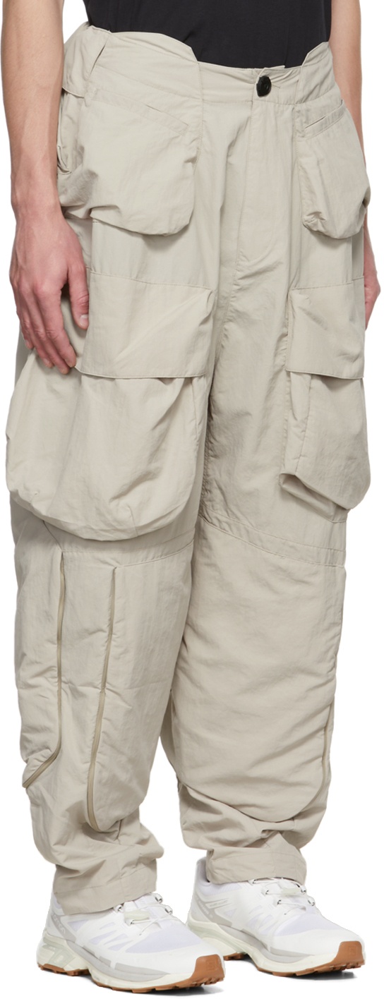 Archival Reinvent Gray Switchable Cover Cargo Pants