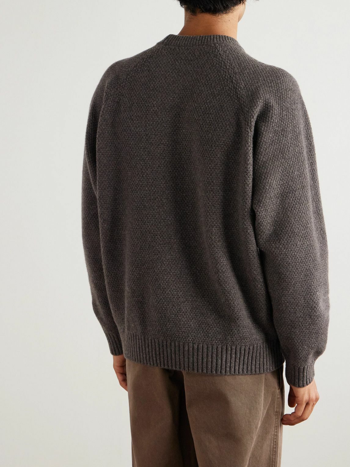 ATON - Wool Sweater - Brown