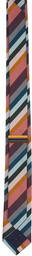 Paul Smith Multicolor Artists Stripe Tie