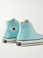 Converse - Chuck 70 Recycled Canvas High-Top Sneakers - Blue