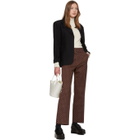 Alexachung Brown Denim Trousers