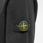 Stone Island Men's Button Detail Hoody in Black