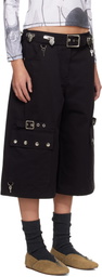 Chopova Lowena Black Thunderhull Shorts