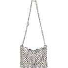Rabanne Silver 1969 Nano Bag