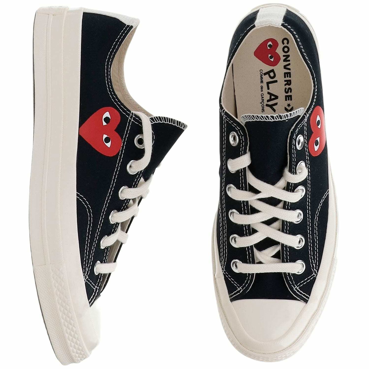 Comme des Garçons Play Comme Des Garçons X Converse Canvas Sneakers