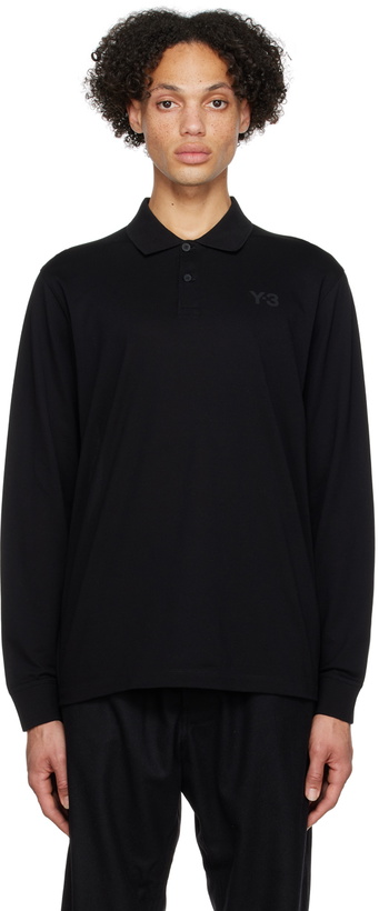 Photo: Y-3 Black Classic Polo