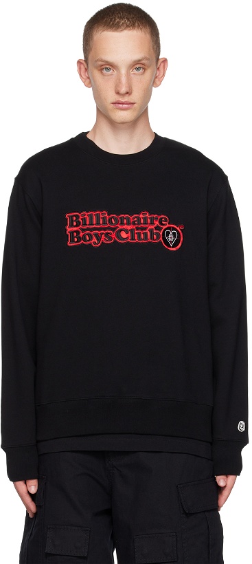 Photo: Billionaire Boys Club Black Outdoorsman Sweatshirt