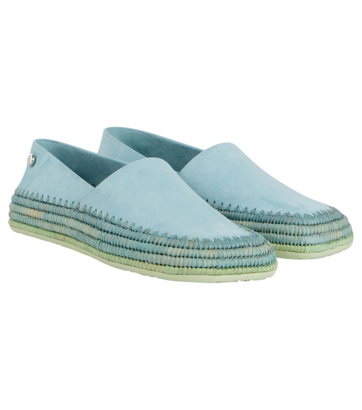 Photo: Loewe Paula's Ibiza Rio suede slip-on shoes