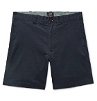 J.Crew - Slim-Fit Cotton-Blend Twill Shorts - Navy