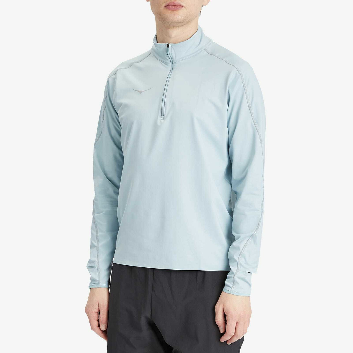 HOKA ONE ONE Men's M Glidetech Quarter Zip in Druzy