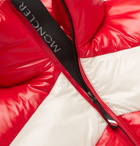 Moncler Grenoble - Golzern Colour-Block Quilted Down Ski Jacket - Men - Red